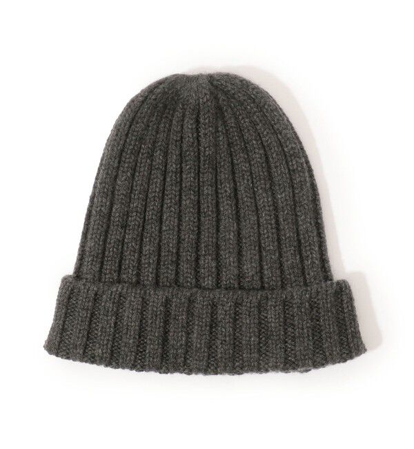 TOMORROWLAND GOODS「KIJIMA TAKAYUKI CASHMERE WATCH CAP」|キャップ・キャスケット|17 チャコールグレー
