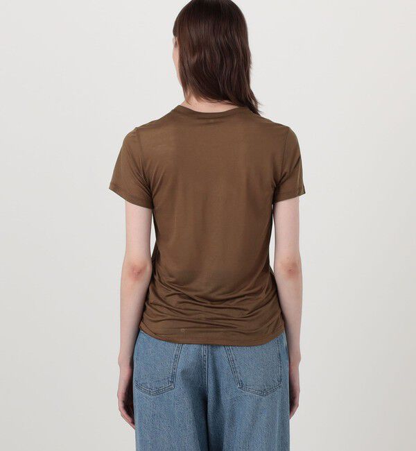 TOMORROWLAND GOODS「BASERANGE バンブー クルーネックプルオーバー」|Tシャツ・カットソー|