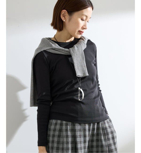 IENA「オーガニックフライスプルオーバー」|Tシャツ・カットソー|