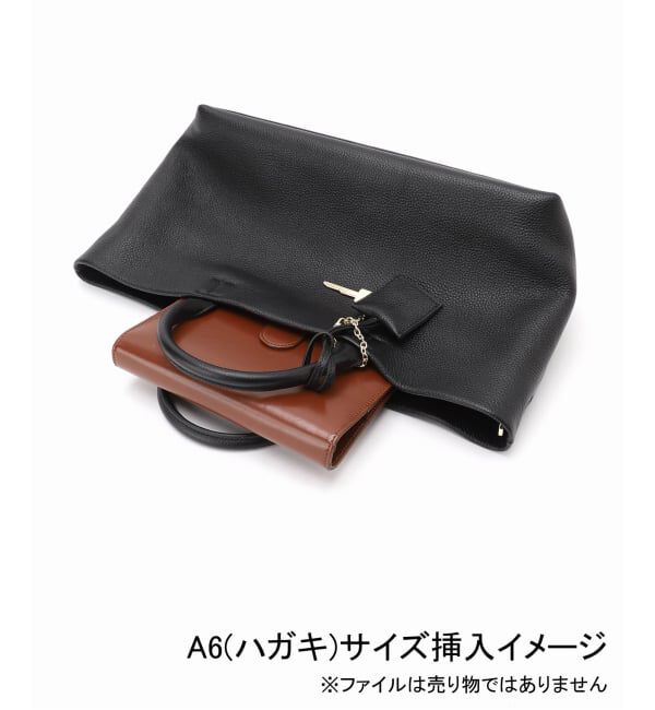 SLOBE IENA「《WEB限定カラーあり/追加6》SLOBE レザートートバッグ」|トートバッグ|