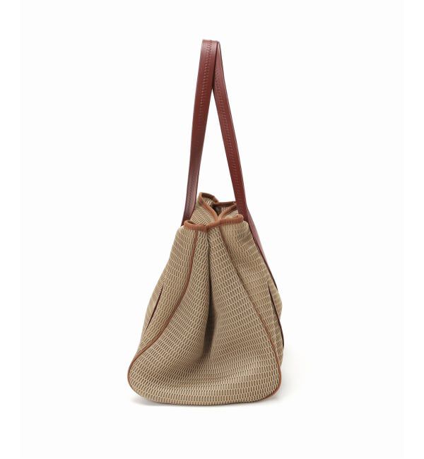 IENA「《洗濯機洗い可》qbag paris/キューバッグ パリ 別注NEST ZIP L バッグ」|トートバッグ|