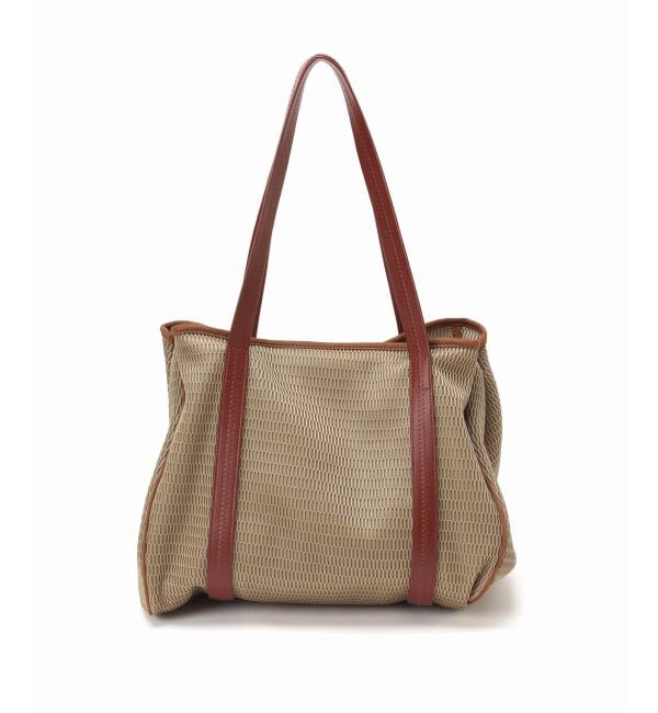 IENA「《洗濯機洗い可》qbag paris/キューバッグ パリ 別注NEST ZIP L バッグ」|トートバッグ|