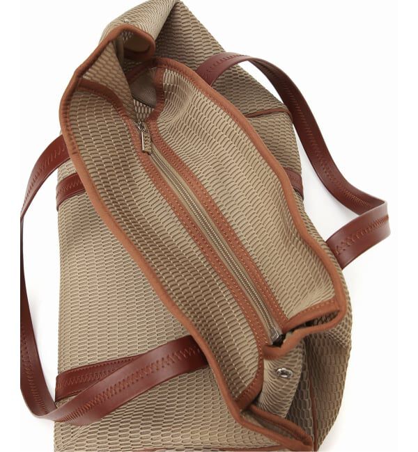 IENA「《洗濯機洗い可》qbag paris/キューバッグ パリ 別注NEST ZIP L バッグ」|トートバッグ|