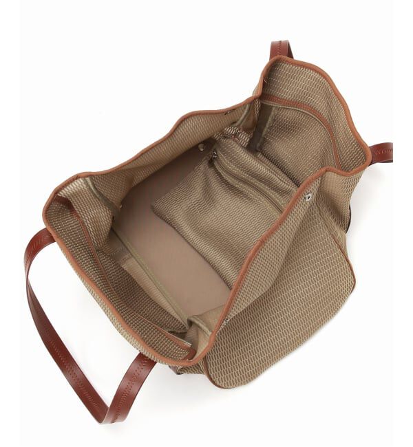 IENA「《洗濯機洗い可》qbag paris/キューバッグ パリ 別注NEST ZIP L バッグ」|トートバッグ|