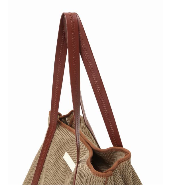 IENA「《洗濯機洗い可》qbag paris/キューバッグ パリ 別注NEST ZIP L バッグ」|トートバッグ|