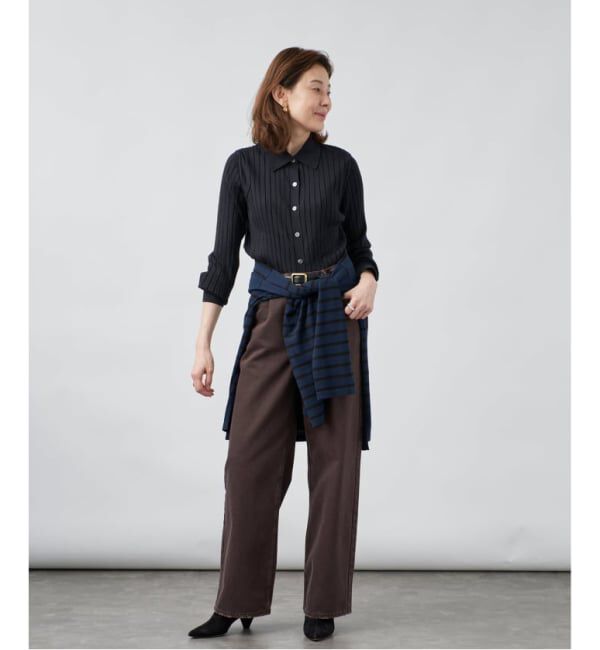 VERMEIL par iena「《予約》LIE STUDIO リエ スタジオ The Georgia Wide Belt」|ベルト|