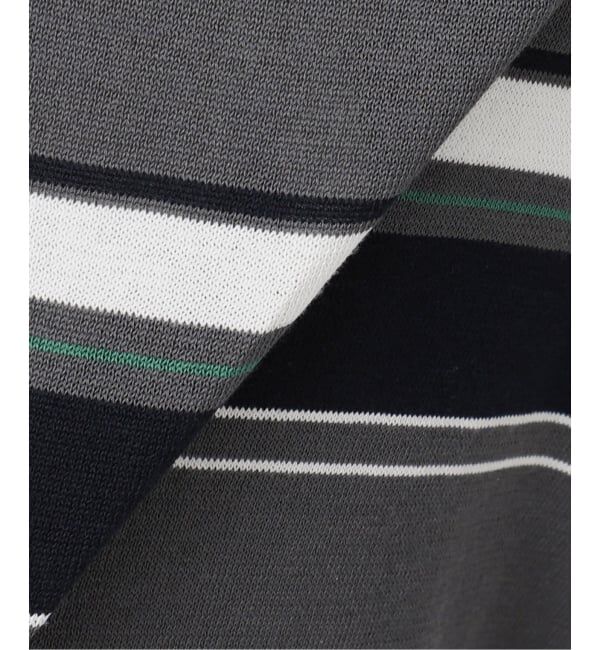 Glyph「《一部店舗+WEB限定》Glyph Multi Border Knit Poloshirt」|ニット・セーター|