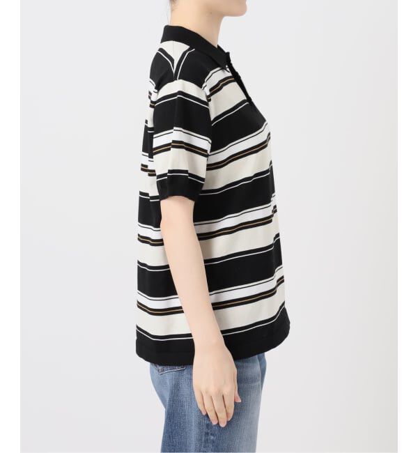 Glyph「《一部店舗+WEB限定》Glyph Multi Border Knit Poloshirt」|ニット・セーター|
