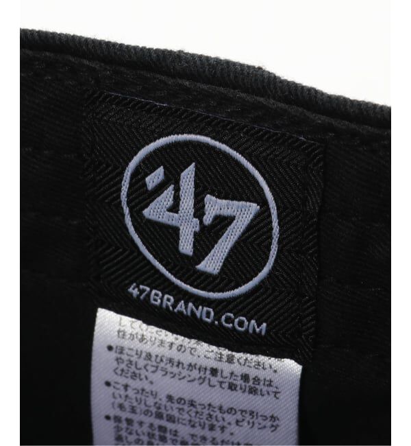 Spick and Span「《WEB限定》'47 / フォーティーセブン A B-BSRNR17GWS-BK」|キャップ・キャスケット|