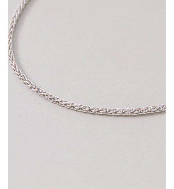 Spick and Span「《WEB限定予約》【SAMH by LILAS】ジャーマンツイストチェーンネックレス SV」|ネックレス|