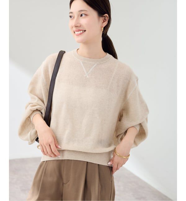 FRAMeWORK「≪予約≫COUTURE DADAM/クチュールドアダム alabian sleeve cashmere sw」|ニット・セーター|