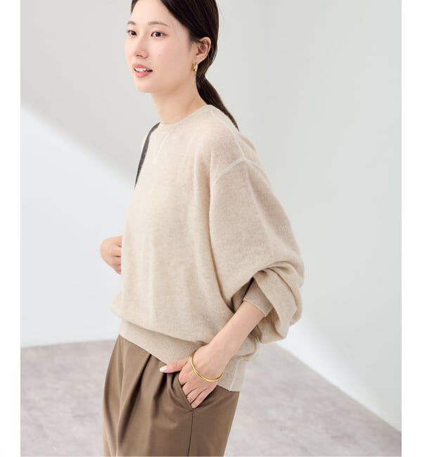 FRAMeWORK「≪予約≫COUTURE DADAM/クチュールドアダム alabian sleeve cashmere sw」|ニット・セーター|