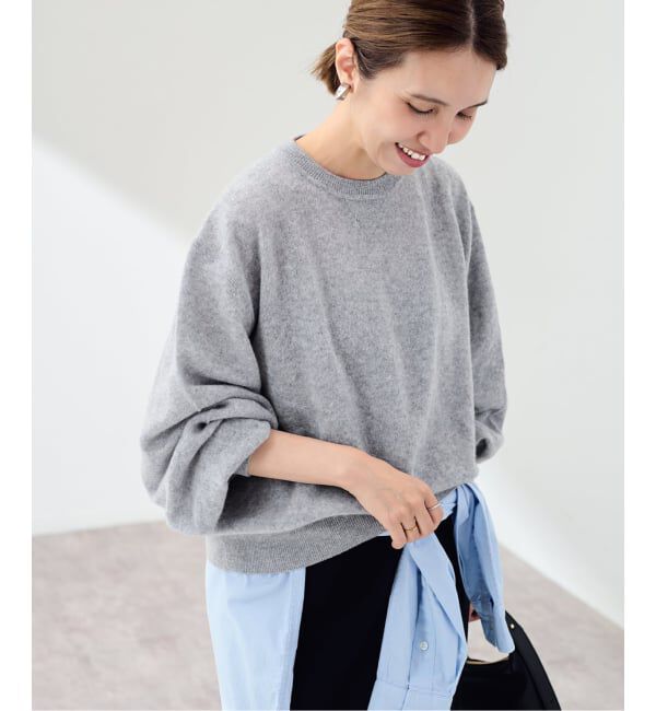 FRAMeWORK「≪予約≫COUTURE DADAM/クチュールドアダム alabian sleeve cashmere sw」|ニット・セーター|