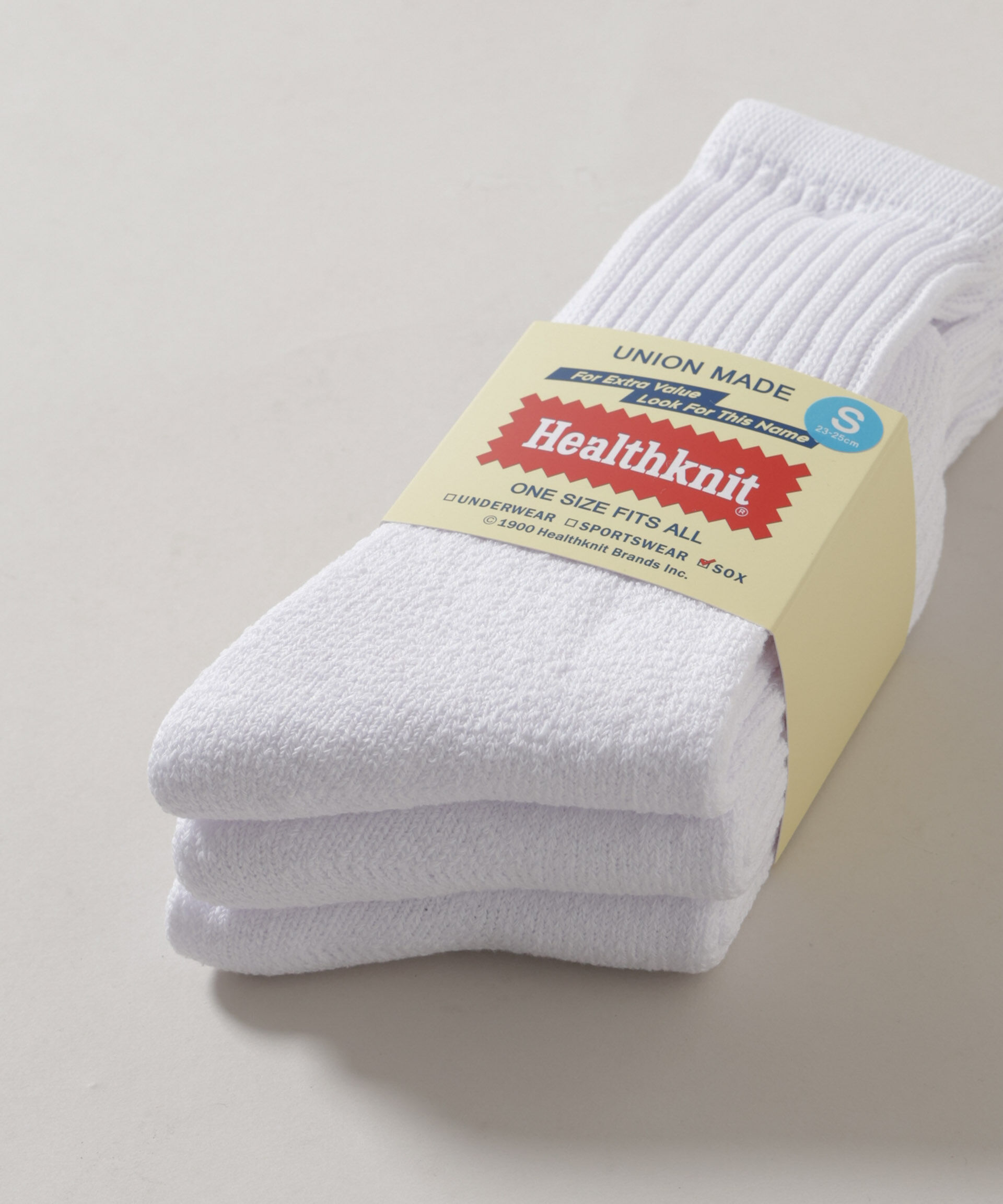 nano･universe「Healthknit/シンカーWHITE無地SOX 3足set」|ソックス|