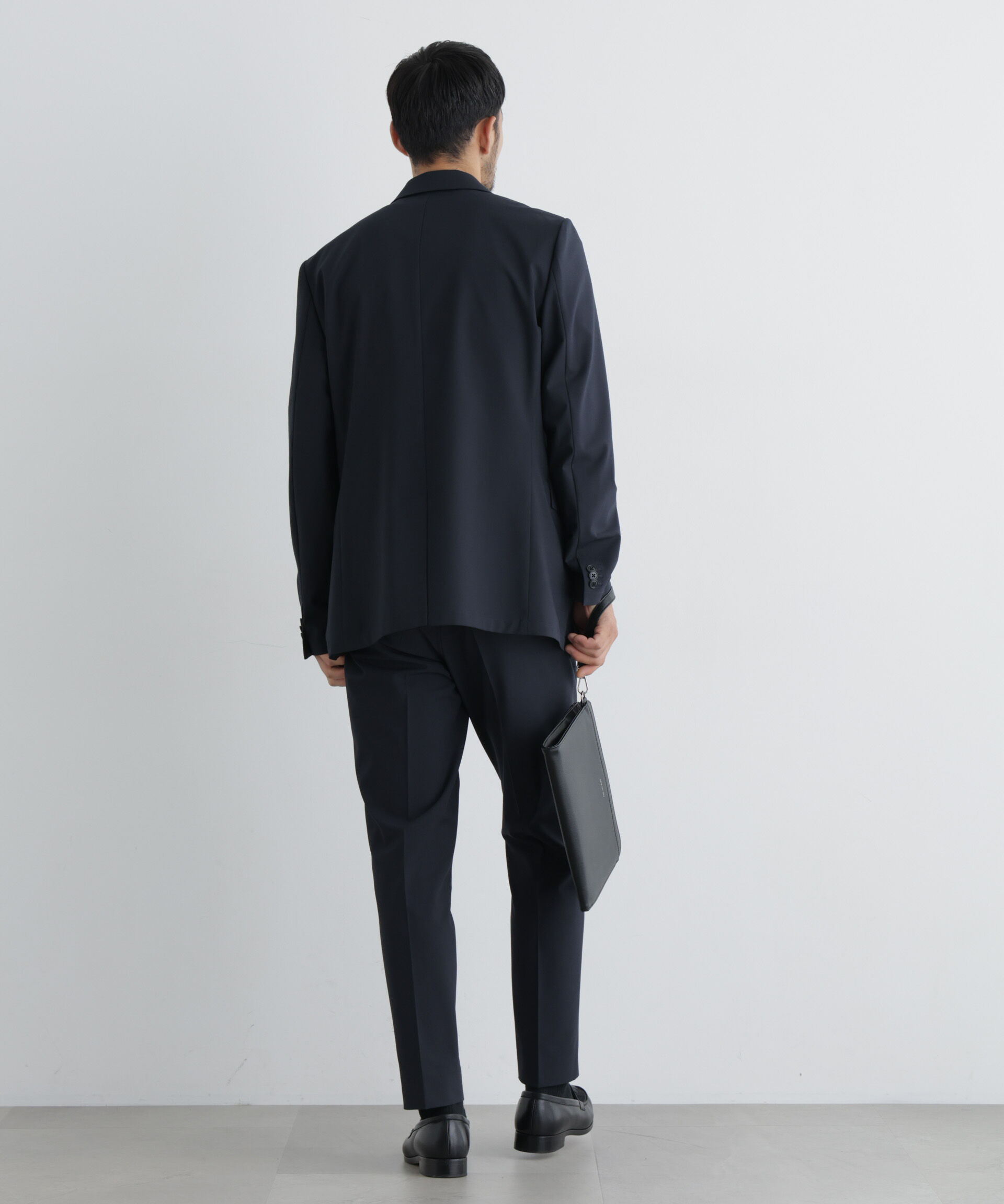 NANO universe「「Damerino」ウールライクトロストレッチセットアップ/WASHABLE」|スーツ|