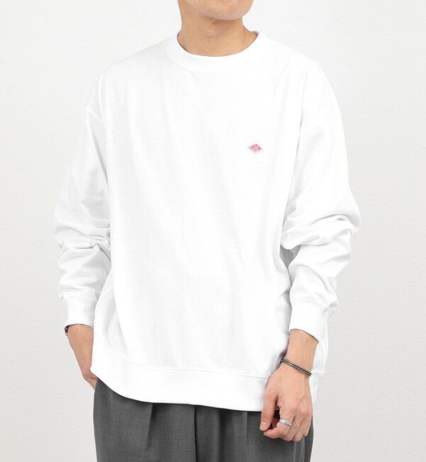 NOLLEY'S goodman「【DANTON/ダントン】スウェットTシャツ SWEAT T-SHIRTS（DT-C0204） 」|Tシャツ・カットソー|ホワイト