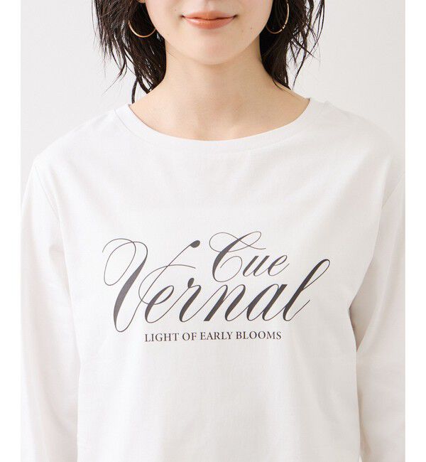 VIS「ロゴ＆フォトアソートプリントロンT」|Tシャツ・カットソー|