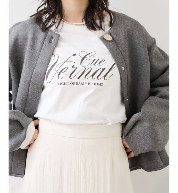 VIS「ロゴ＆フォトアソートプリントロンT」|Tシャツ・カットソー|