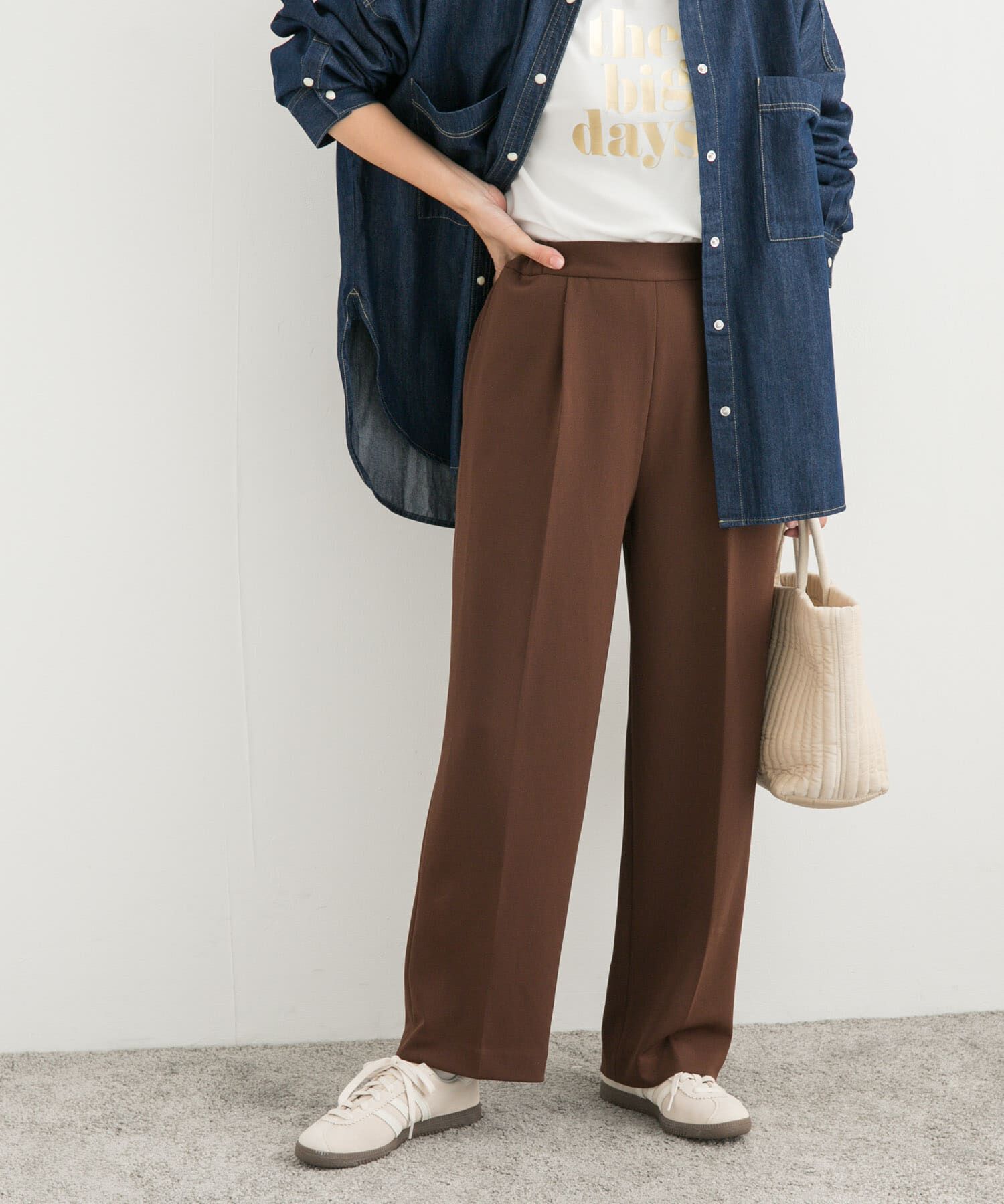 URBAN RESEARCH DOORS「カットジョーゼットパンツ」|その他|