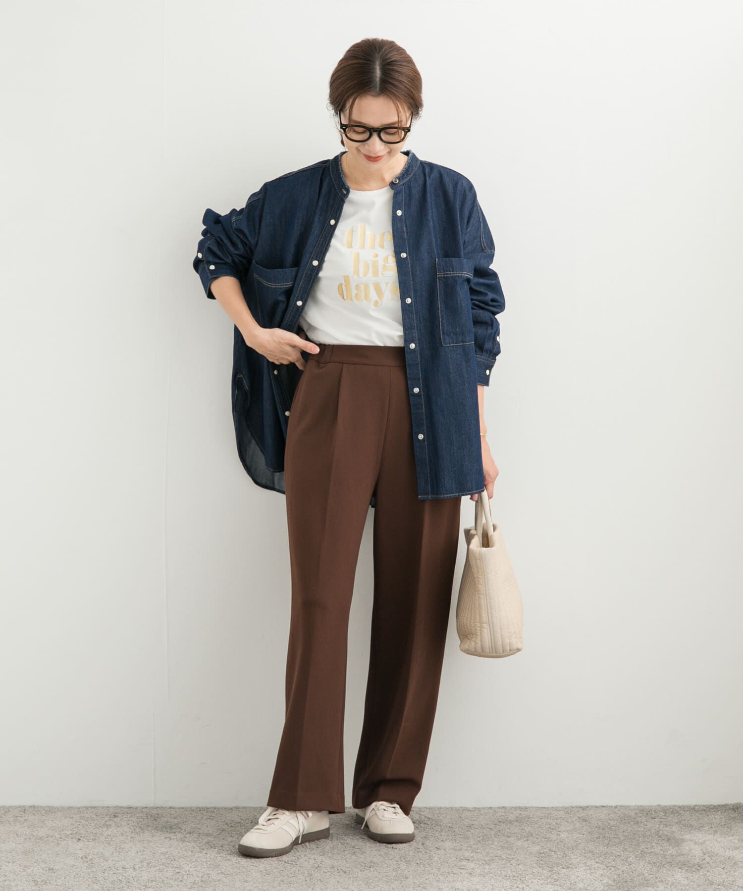 URBAN RESEARCH DOORS「カットジョーゼットパンツ」|その他|