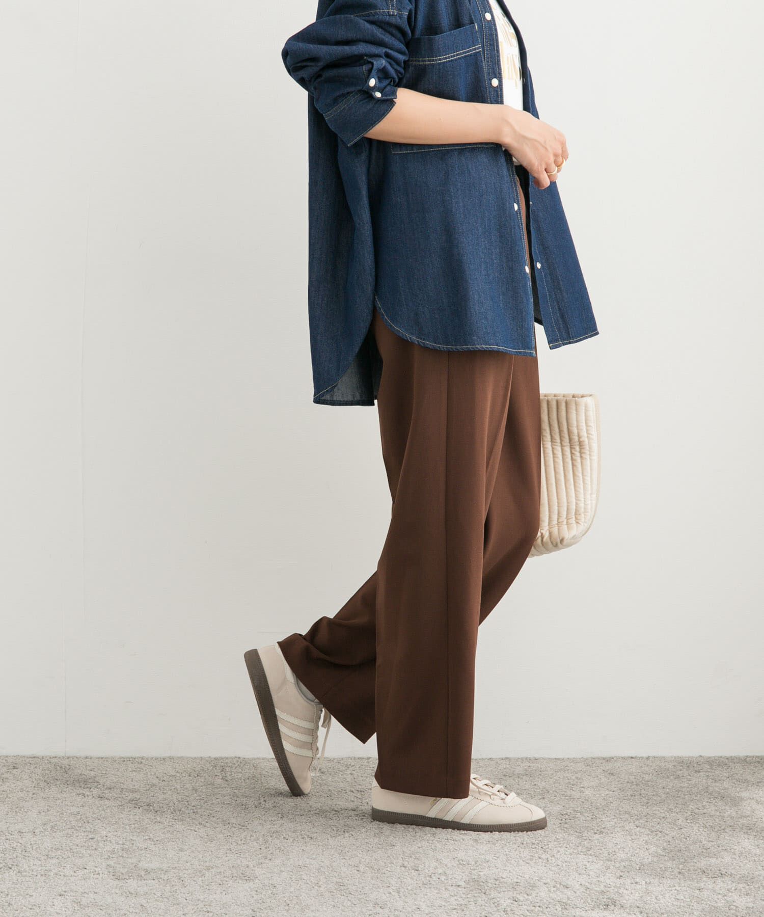 URBAN RESEARCH DOORS「カットジョーゼットパンツ」|その他|