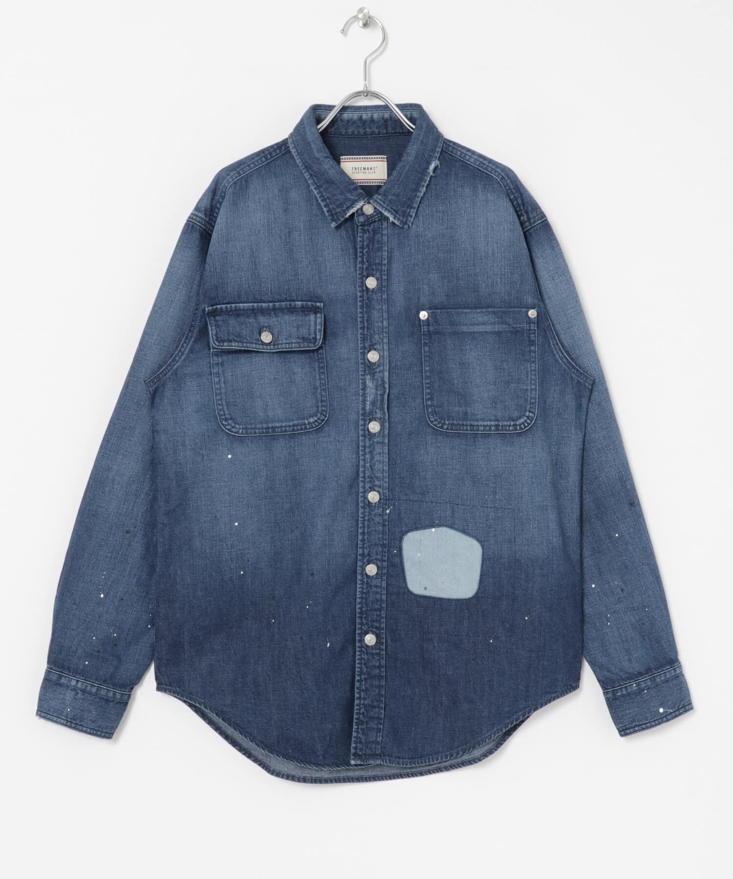 URBAN RESEARCH「FREEMANS SPORTING CLUB　GREAT JONES JEAN SHIRT」|シャツ・ブラウス|