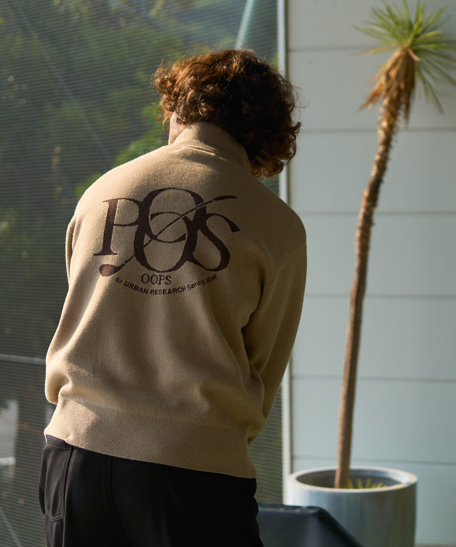 Sonny Label 「OOPS　バックBIGロゴニット」|ニット・セーター|