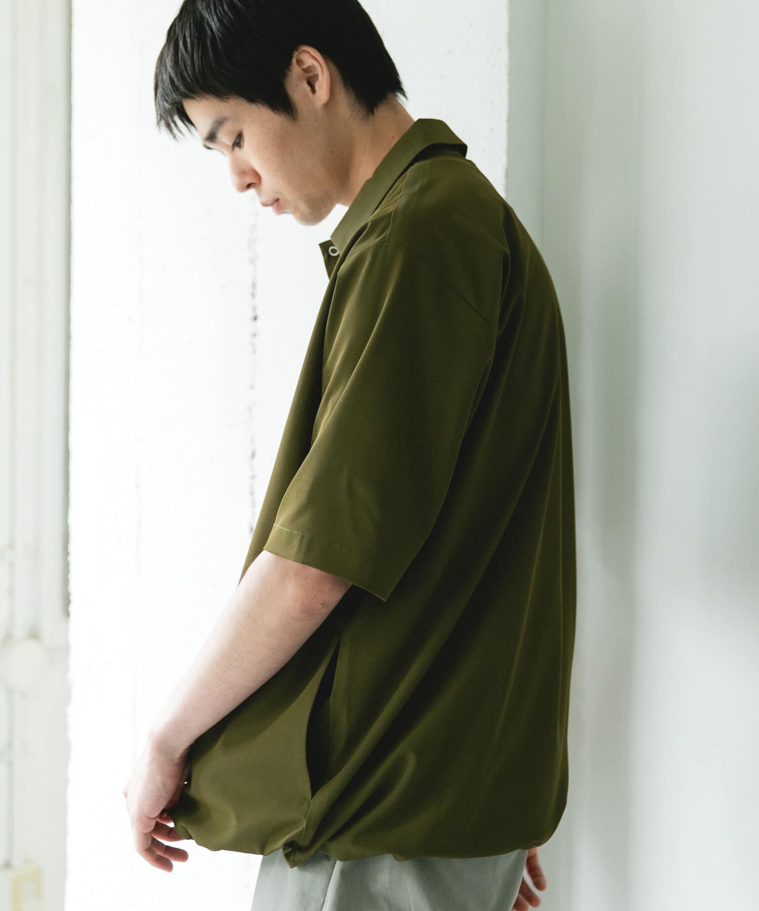 URBAN RESEARCH DOORS「『仁村紗和さん着用』『UR TECH』ｻﾏｼｪｱ ｼｮｰﾄｽﾘｰﾌﾞｼｬﾂｶ  」|カーディガン|