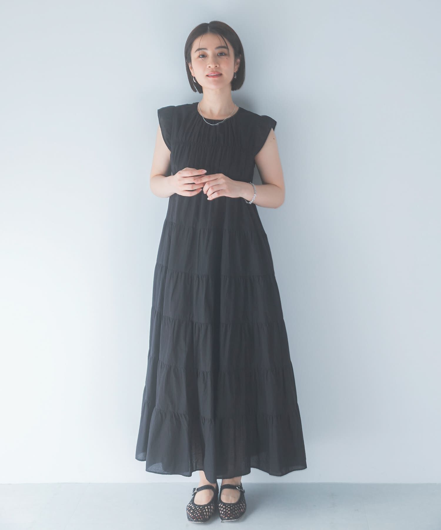 URBAN RESEARCH ROSSO「インドコットンティアードワンピース」|ワンピース|
