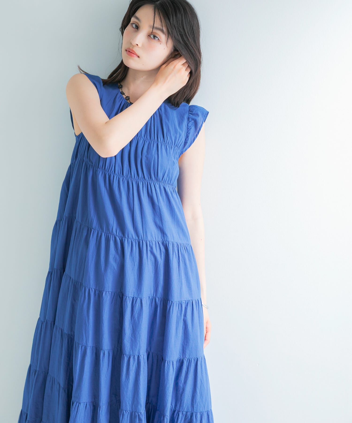 URBAN RESEARCH ROSSO「インドコットンティアードワンピース」|ワンピース|