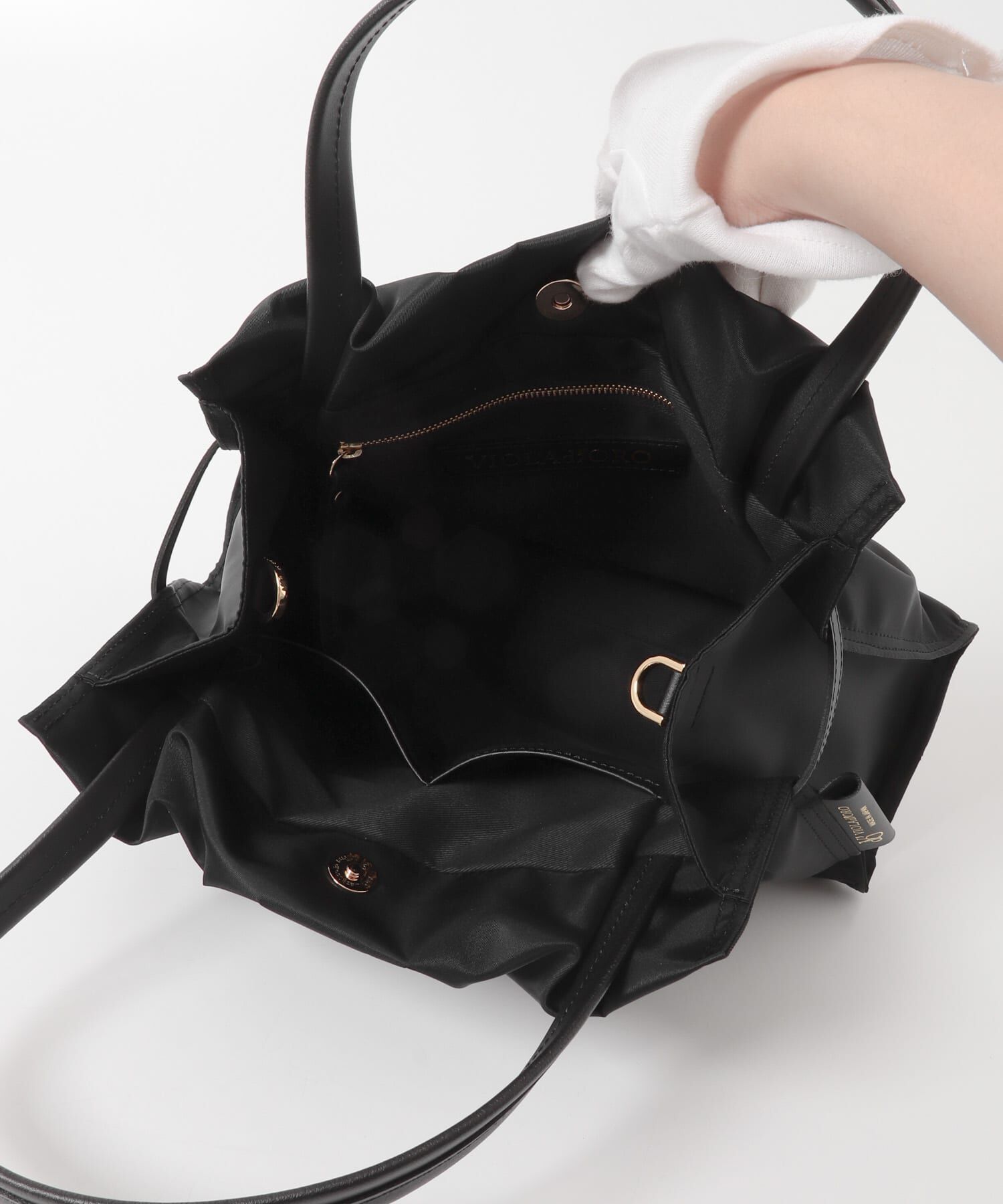 URBAN RESEARCH ROSSO「VIOLAd&rsquo;ORO　ナイロンドロストトートM」|トートバッグ|