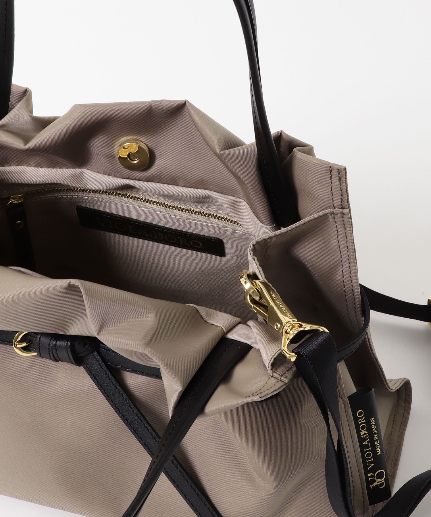 URBAN RESEARCH ROSSO「VIOLAd&rsquo;ORO　ナイロンドロストトートM」|トートバッグ|