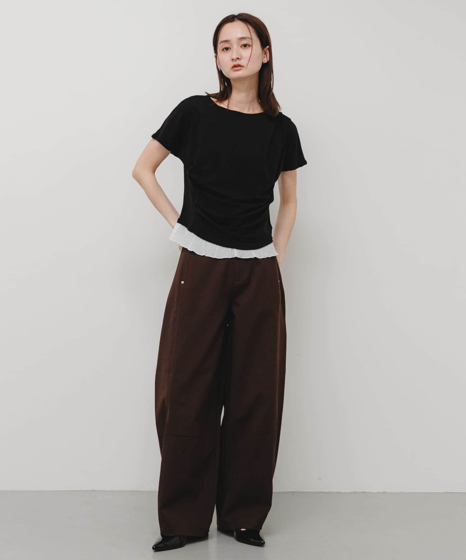 SENSE OF PLACE by URBAN RESEARCH「バレルレッグチノパンツ」|その他|
