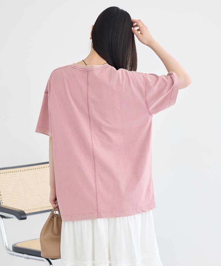 earth music&ecology「ピグメント風Tシャツ」|Tシャツ・カットソー|