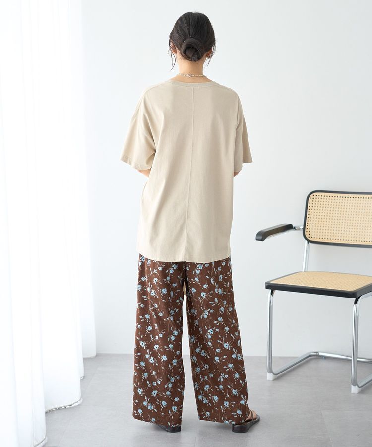 earth music&ecology「ピグメント風Tシャツ」|Tシャツ・カットソー|