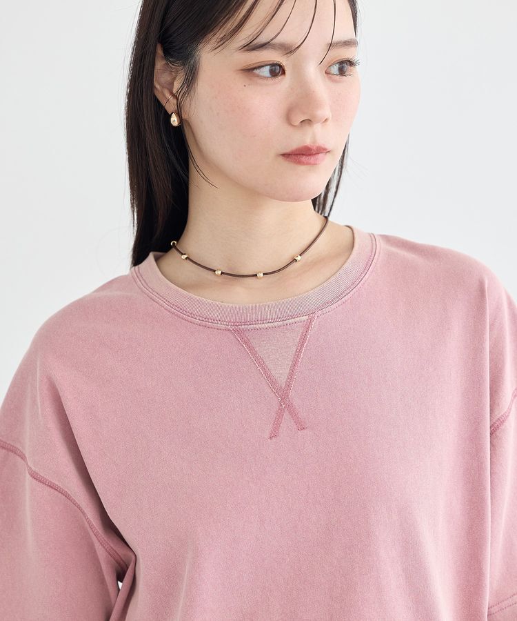 earth music&ecology「ピグメント風Tシャツ」|Tシャツ・カットソー|