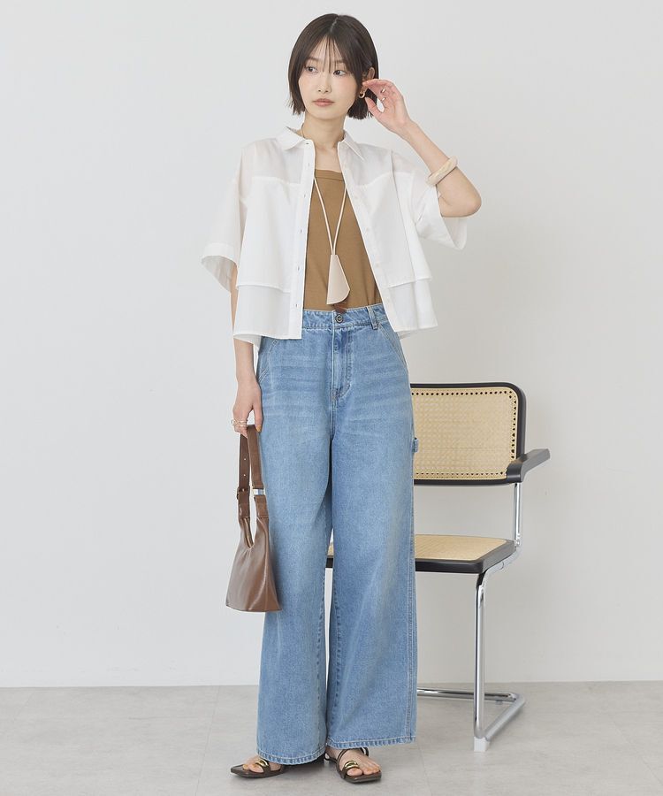 AMERICAN HOLIC「【接触冷感・撥水】ペインターデニム」|デニム|