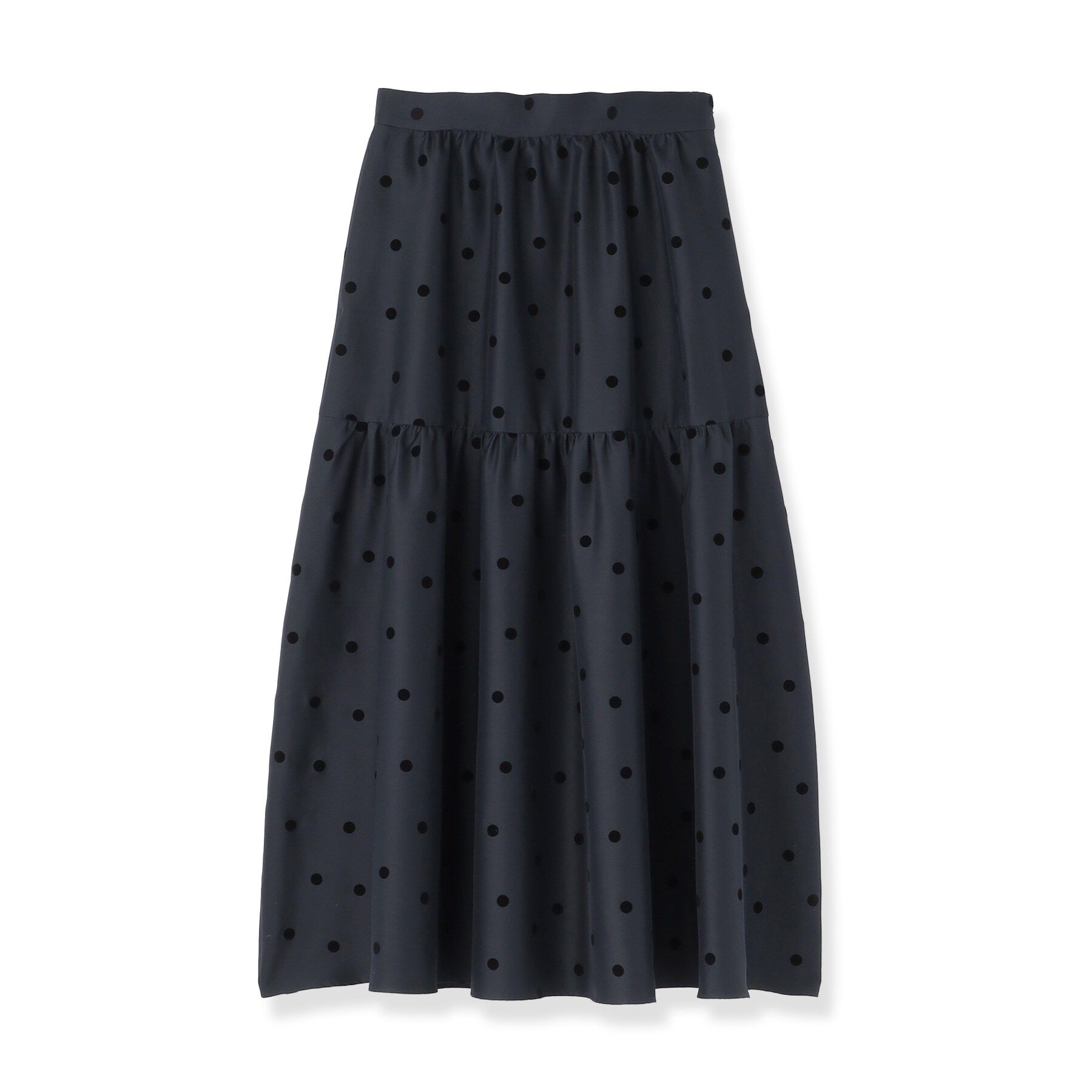 DRESSTERIOR「フロッキードットスカート」|スカート|