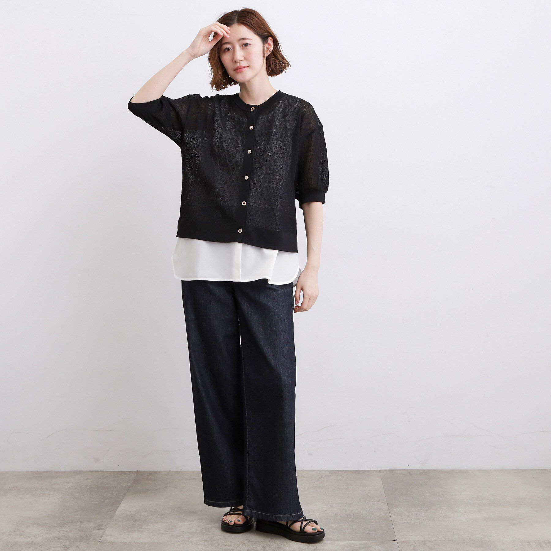 grove「再入荷！【貴島明日香さん着用】裾レイヤードタンクトップ」|キャミソール|