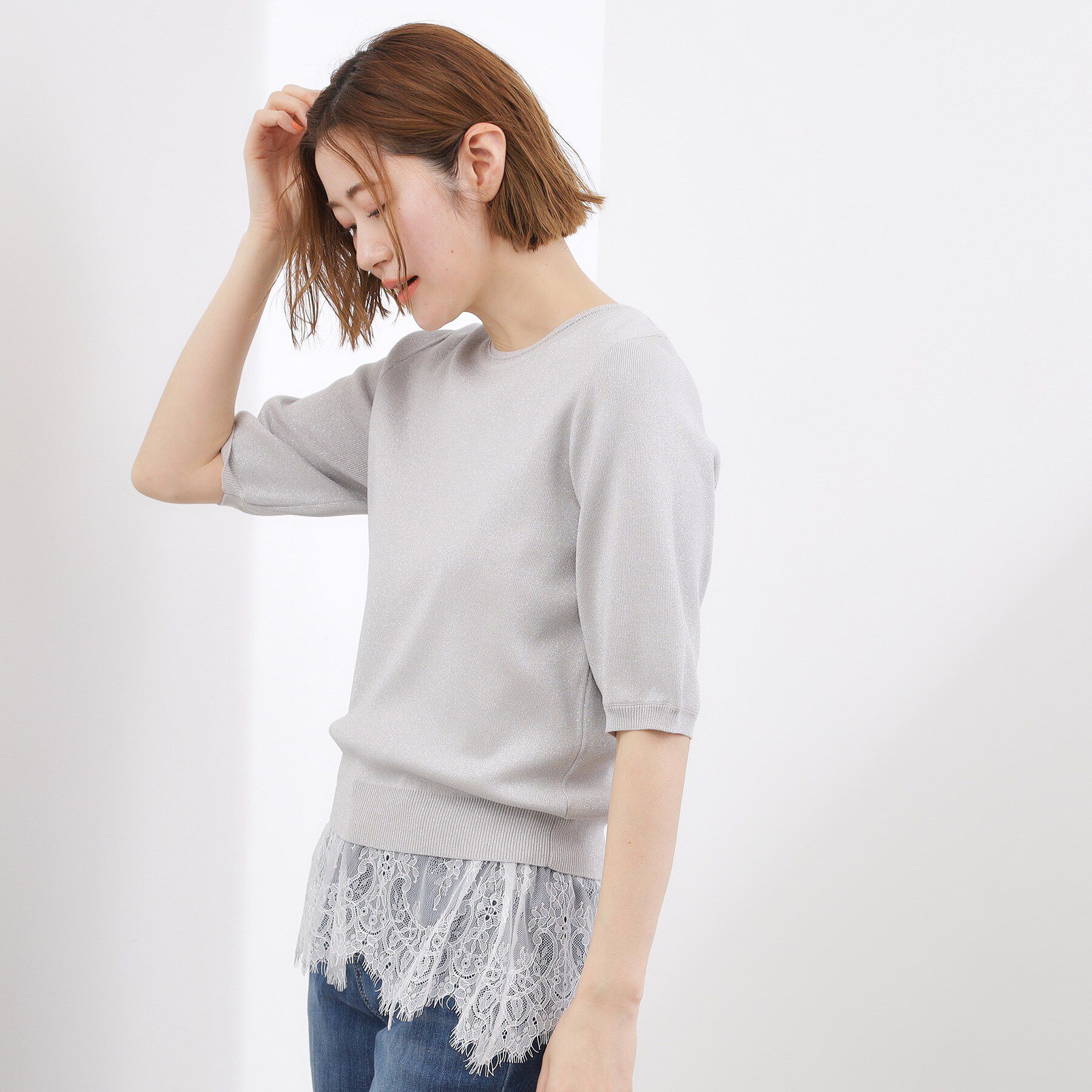 grove「再入荷！【貴島明日香さん着用】裾レイヤードタンクトップ」|キャミソール|