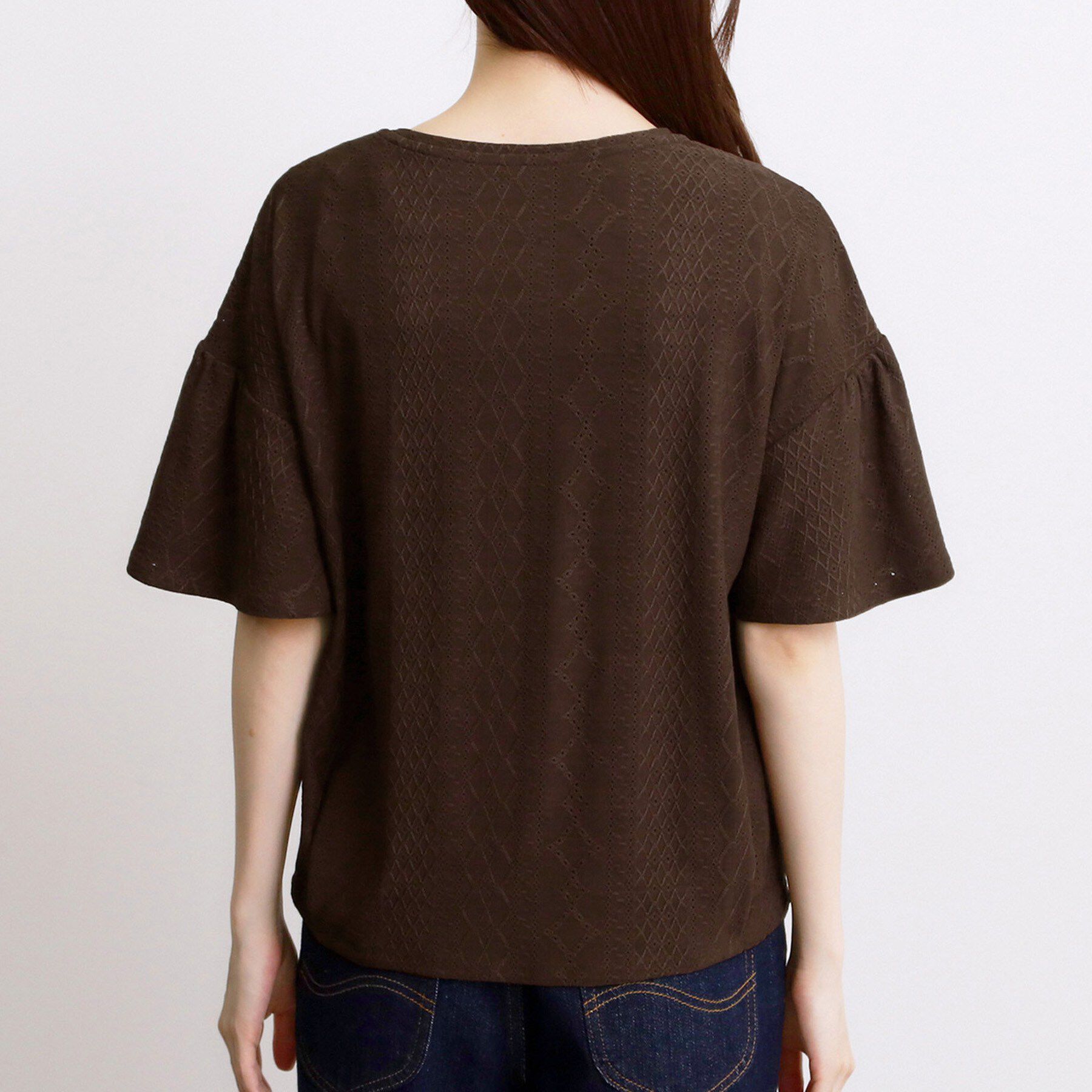 grove「アイレットレースカットソー」|Tシャツ・カットソー|