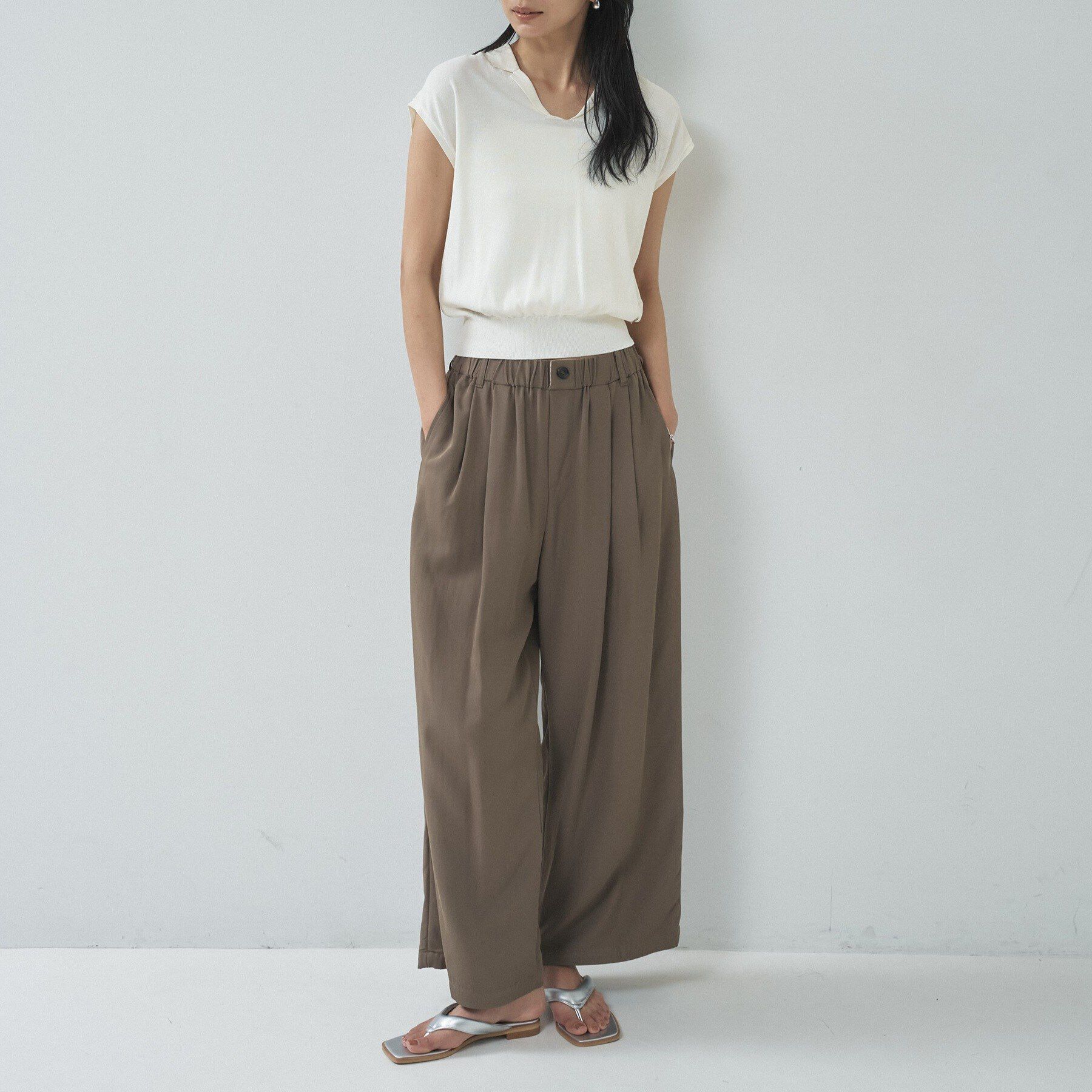 GALLEST「シアーフレンチポロ【接触冷感】」|ニット・セーター|