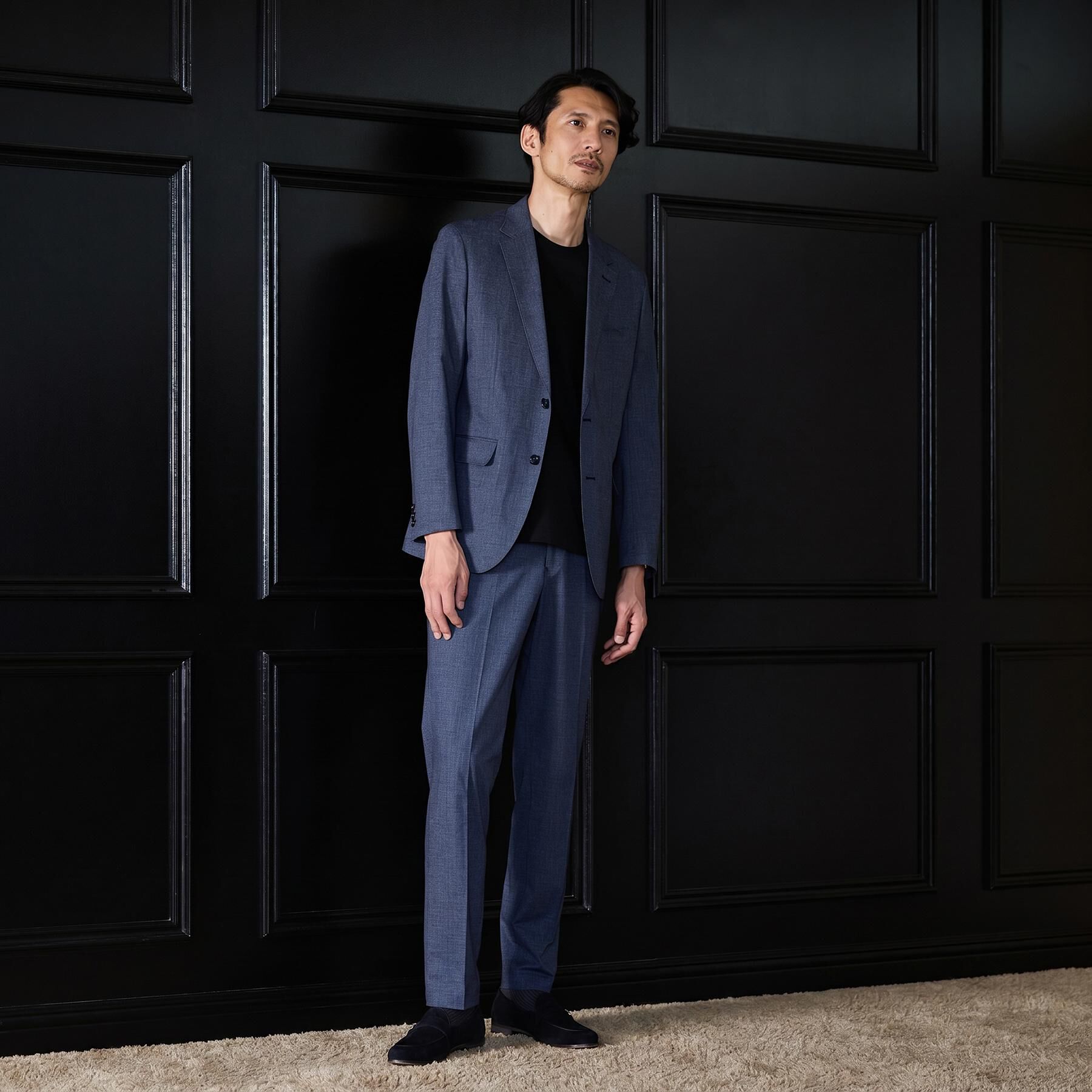 TAKEO KIKUCHI「【通気性】ジャージ千鳥柄 パンツ」|その他|