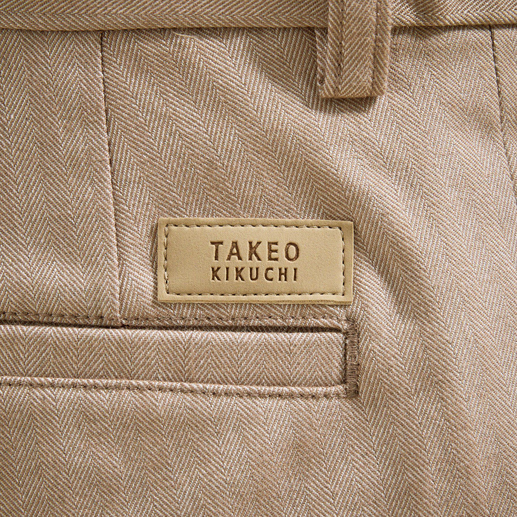 TAKEO KIKUCHI「【銘品】播州織り ヘリンボン ストレートパンツ」|その他|