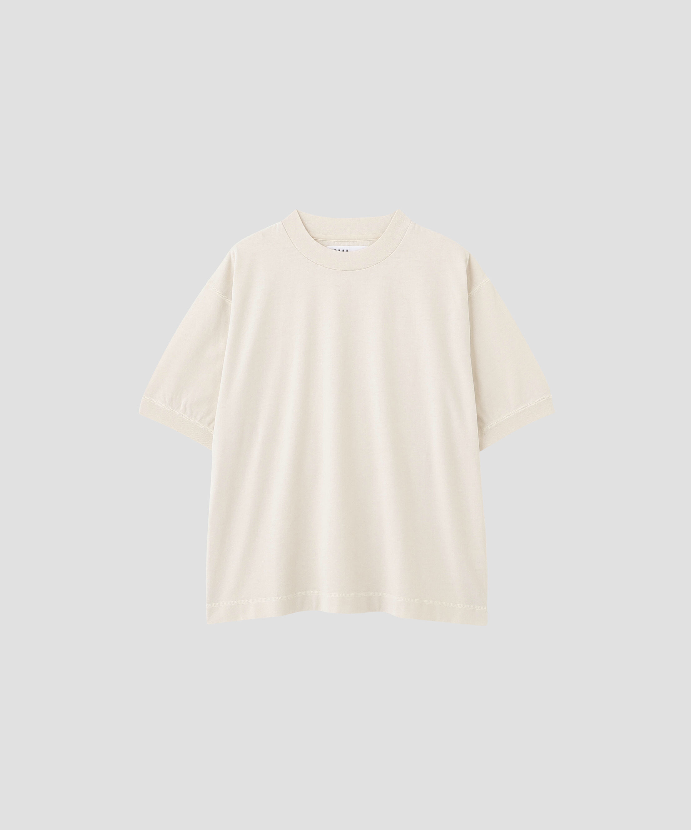 MHL.「GARMENT DYED TOUGH COTTON LINEN JERSEY TOP」|Tシャツ・カットソー|