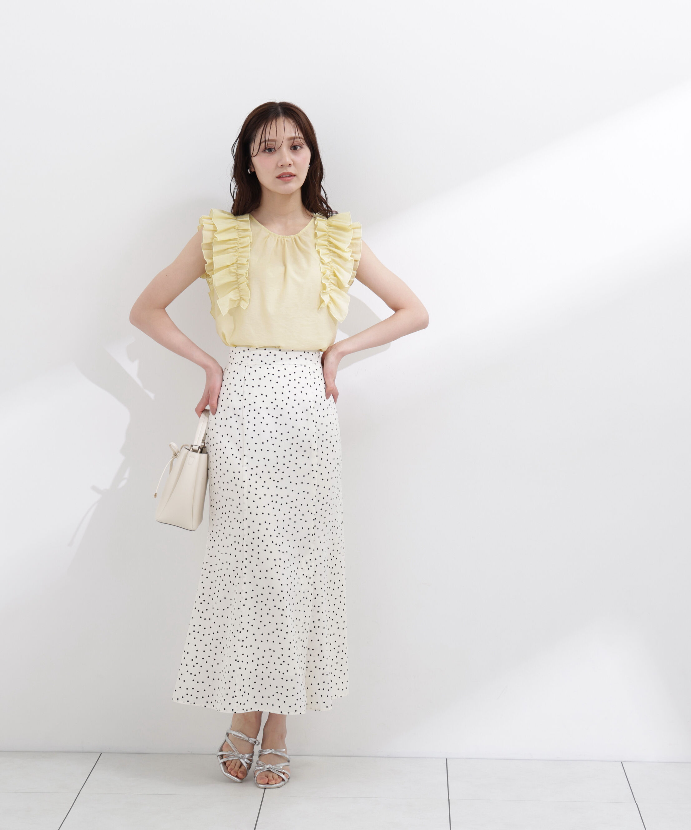 PROPORTION BODY DRESSING「ボリュームラッフルブラウス」|シャツ・ブラウス|