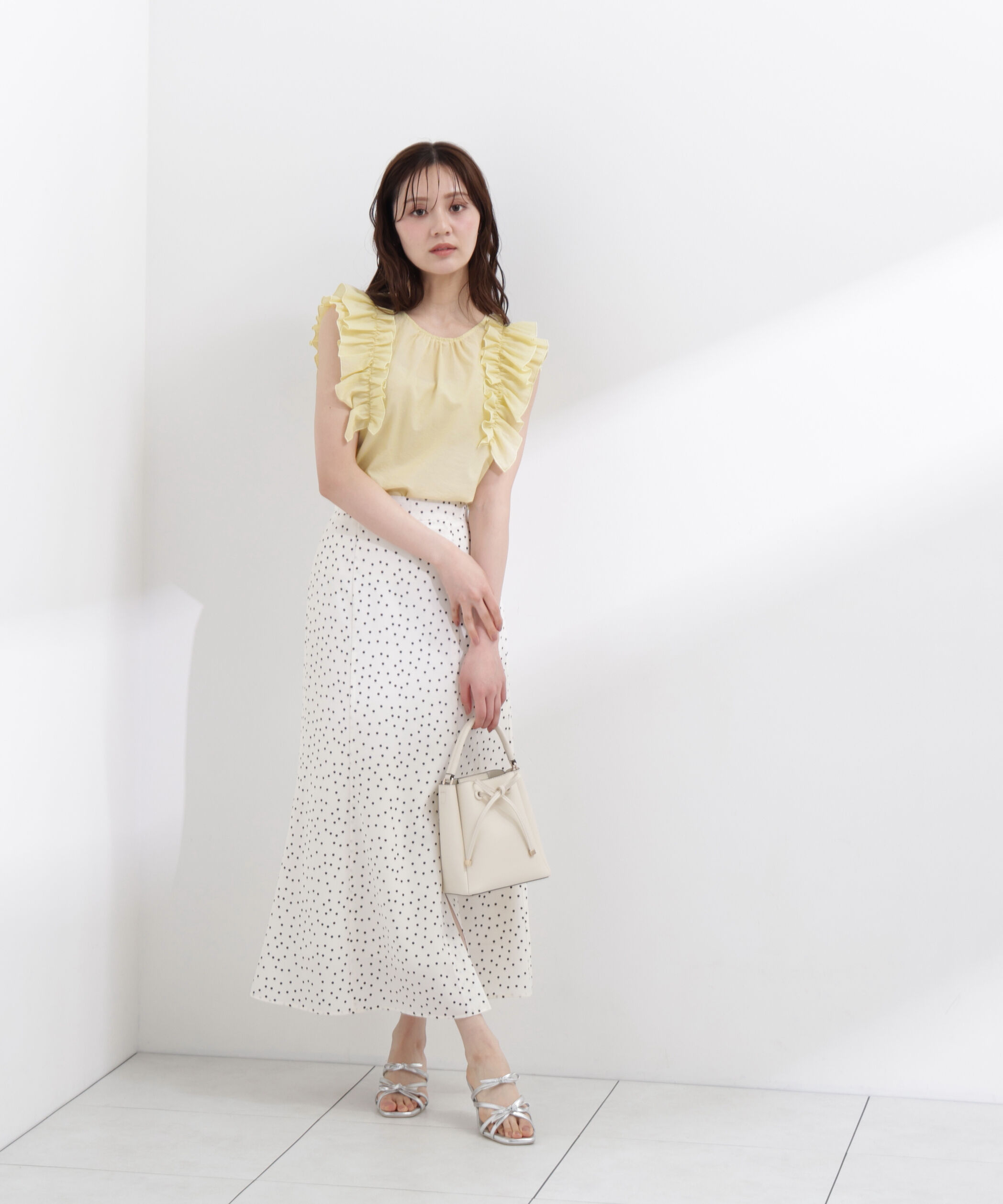 PROPORTION BODY DRESSING「ボリュームラッフルブラウス」|シャツ・ブラウス|