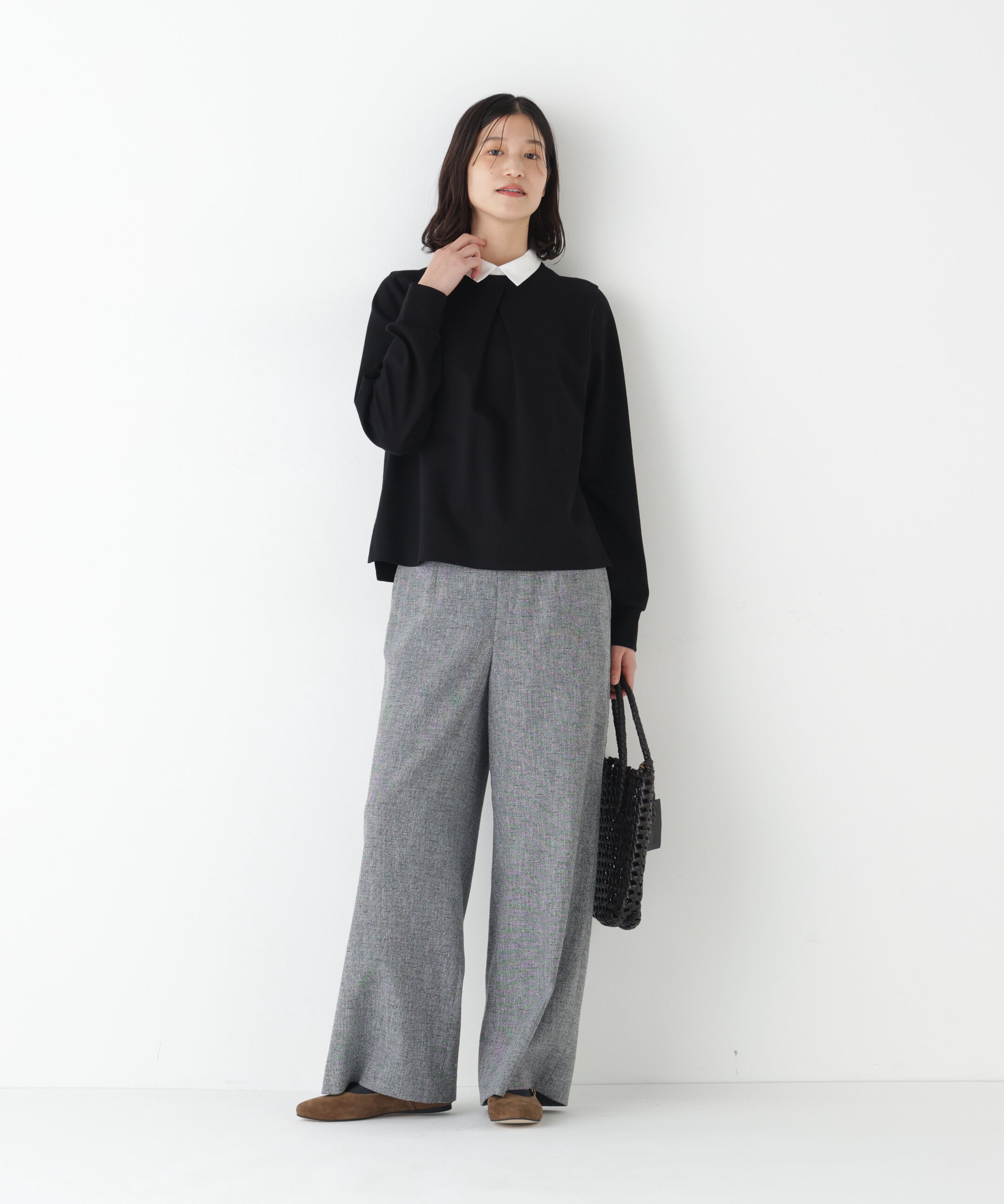  「◆《セットアップ可》ツィードフラップセミワイド」|その他|