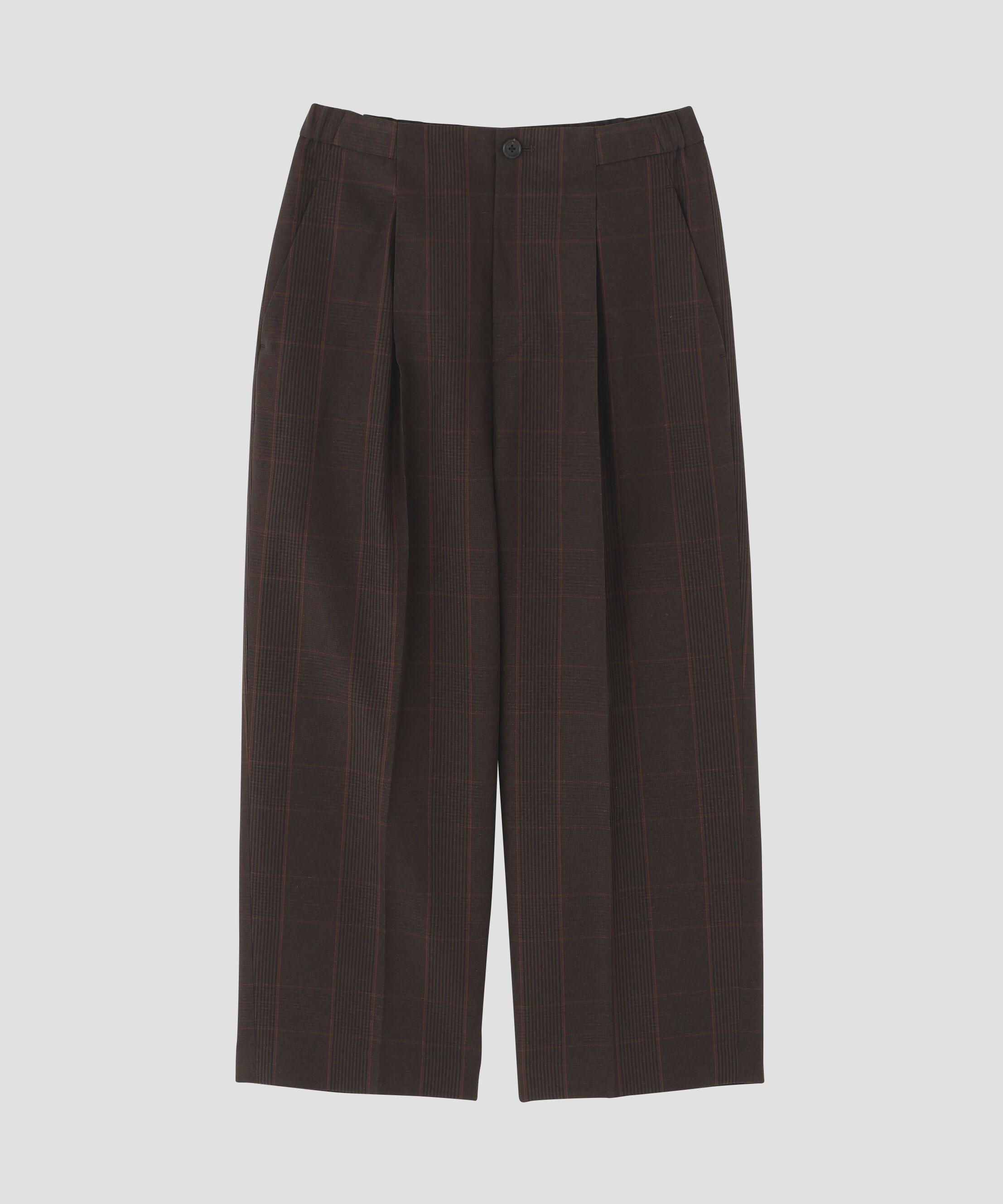  「PRINCE OF WALES CHECK COTTON LINEN TROUSERS」|その他|