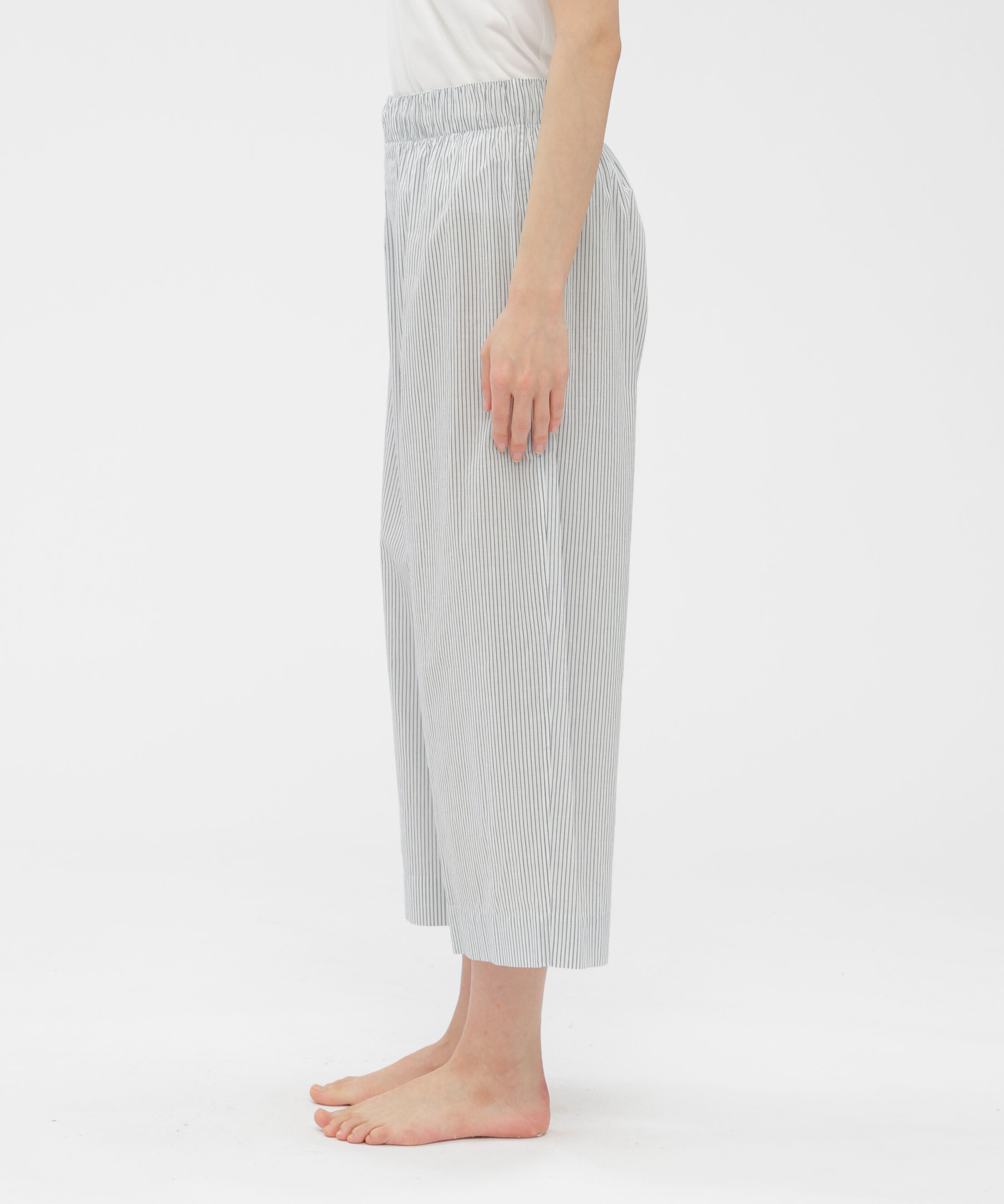 MARGARET HOWELL HOUSEHOLDGOODS「COTTON LINEN MINI STRIPE TROUSERS」|その他|